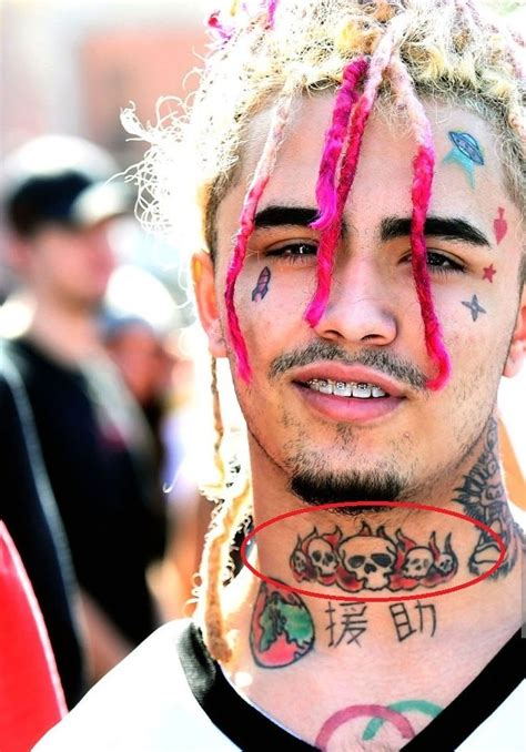 lil pump tattoo